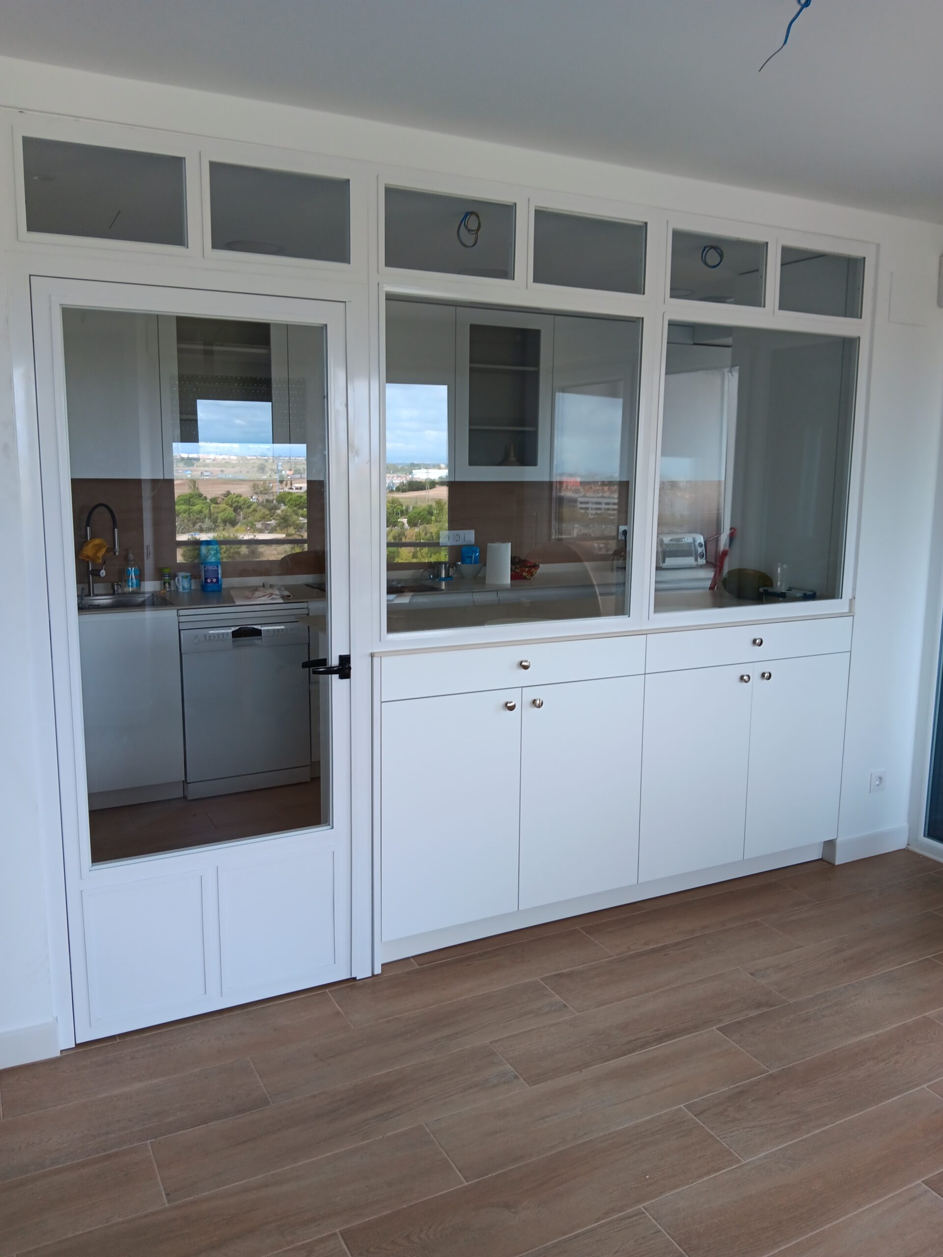 carpintería metálica - Cerramiento de cocinas